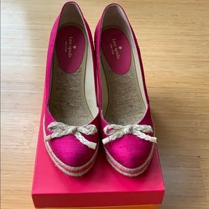 Kate Spade espadrilles!